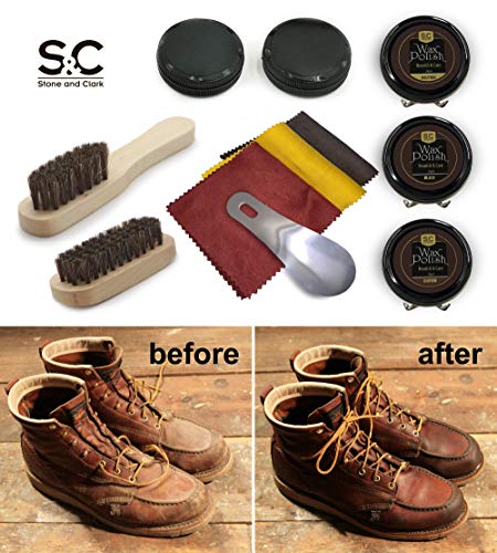 Cowboy Boots Care Kit with Stone & Clark