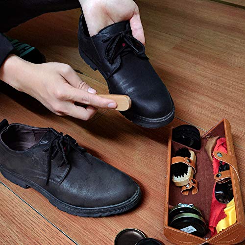 Elegant 12-Piece Cowboy Boots Shine Kit