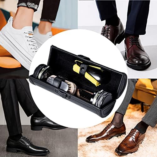 Luxury 9-Piece Mens Cowboy Boot Care Kit