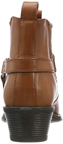 US Brass Tan Cuban Heel Cowboy Boots
