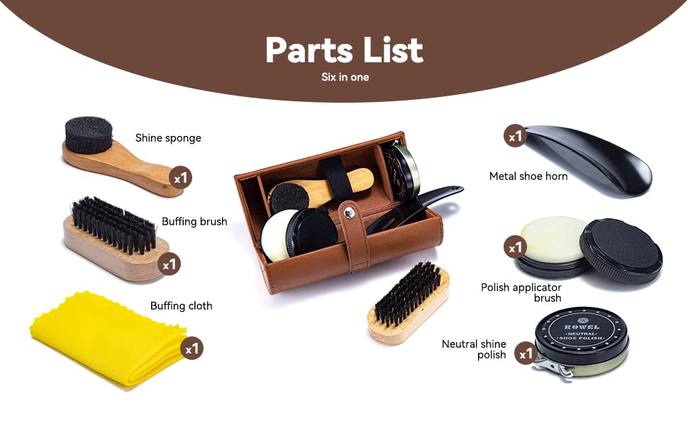Luxury Leather Care Kit with Travel Case