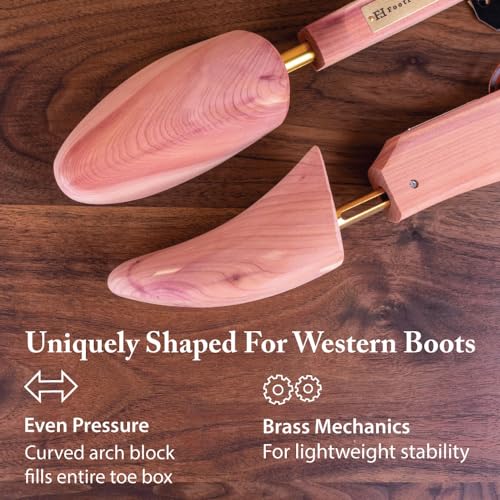 Western Cedar Boot Tree for Cowboy Boots