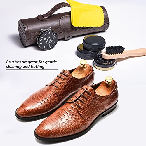 12-Piece Deluxe Shoe Care Kit for Men's Boots