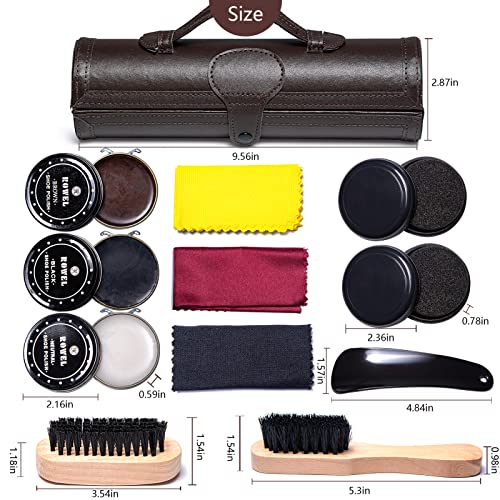 12-Piece Deluxe Shoe Care Kit for Men's Boots