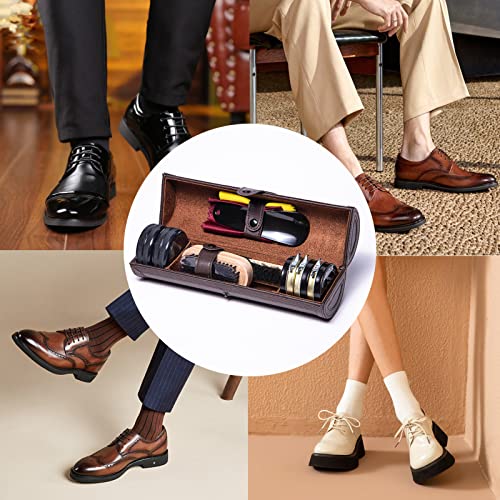 12-Piece Deluxe Shoe Care Kit for Men's Boots