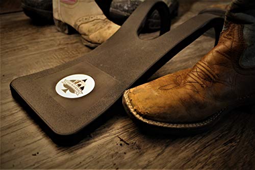 Black Leather Boot Jack by Bootjacks.com
