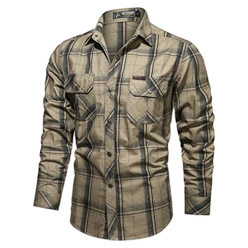 Men's Long Sleeve Western Shirts with Snaps