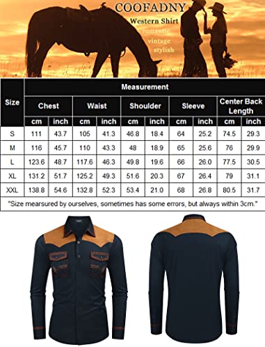 Embroidered Slim-Fit Cowboy Shirt with Pockets