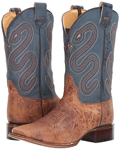 ROPER Men's Pierce Western Boot, Tan, 6.5 UK