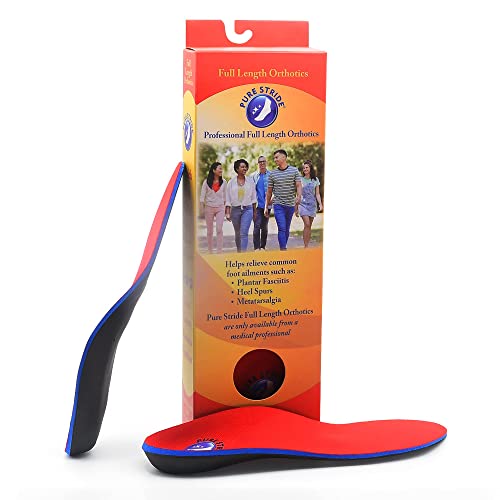 Men's Orthotic Insoles, Pure Stride - 1 Pair