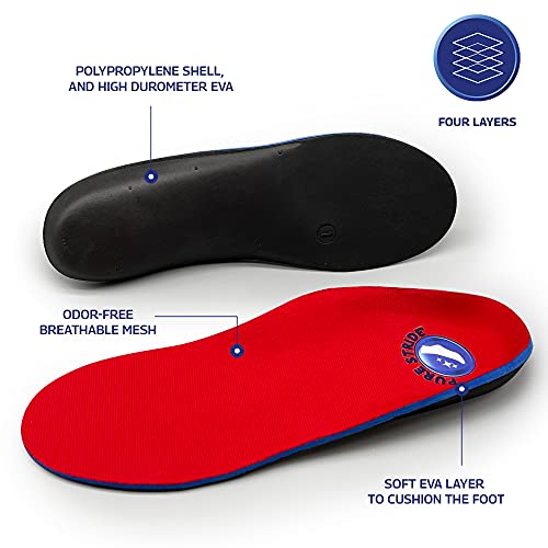Men's Orthotic Insoles, Pure Stride - 1 Pair