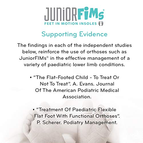 Neutral Orthotic Insoles for Kids with Flat Feet