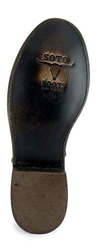 Soto Men's Roper Cowboy Boots - UK 5.5