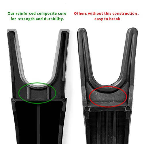 Sturdy 2-Piece Boot Jack for Easy Removal