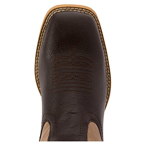 ROPER Men's Brown Square Toe Boots, Size 6 UK