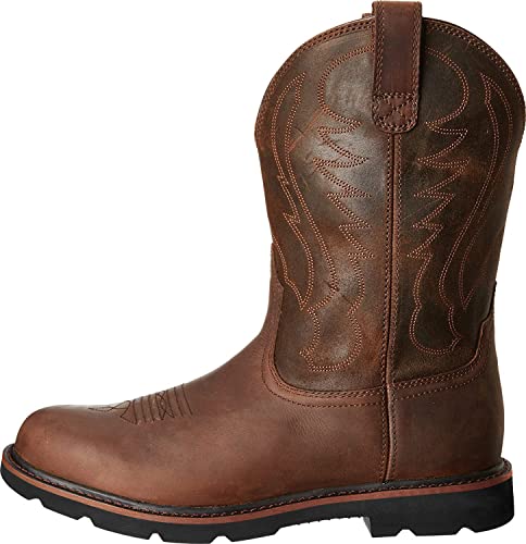 Men's Vintage Embroidered Cowboy Boots