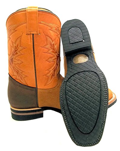 Tan Western Cowboy Boots - UK 8