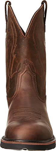Men's Vintage Embroidered Cowboy Boots