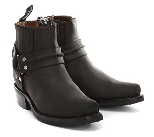 Brown Leather Renegade Cowboy Boots (UK/10)