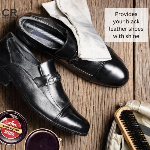 Black Leather Boot Polish Kit
