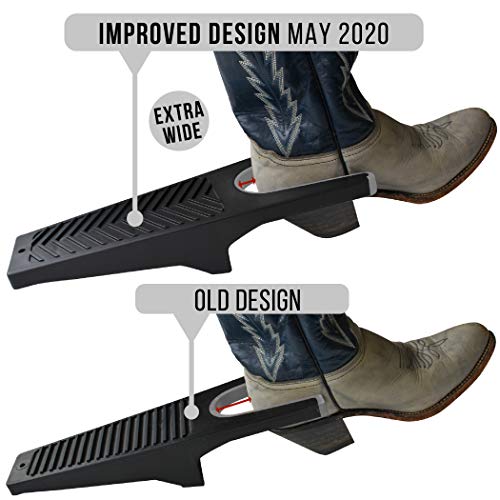 Cowboy Boot Puller with Rubber Grip Inlay