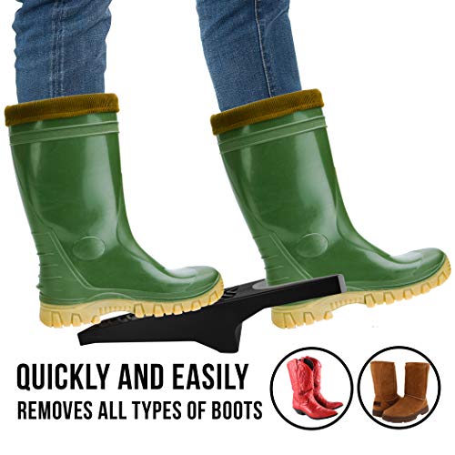 Cowboy Boot Puller with Rubber Grip Inlay