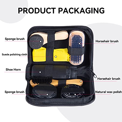 YUET Cowboy Boot Shine Kit 8pc Set