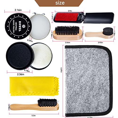 YUET Cowboy Boot Shine Kit 8pc Set