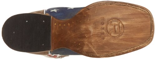 ROPER American Flag Brown Cowboy Boots - 11W