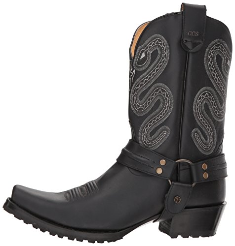 ROPER Men's Sting Western Boot, Black, 7 UK