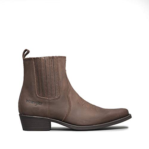 Wrangler Texas II Men's Leather Cowboy Boots