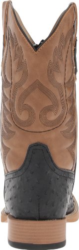 ROPER Men's Bumps Western Boot, Black, 9.5 UK