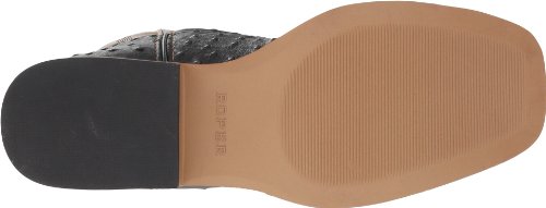 ROPER Men's Bumps Western Boot, Black, 9.5 UK