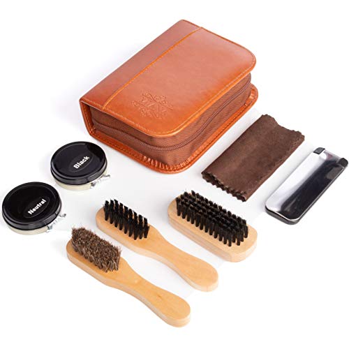 7-Piece Luxury Shoe Shine Kit