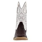 Brown Basic Square Toe Cowboy Boots for Men