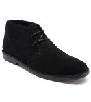 Men's Black Suede Chukka Cowboy Boots