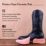 Western Cedar Boot Tree Set - Authentic Wood