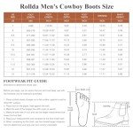 Men's Leather Chelsea Cowboy Boots – Brown, Size 10.5