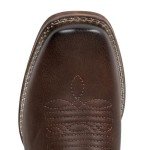 Men's Square Toe Western Cowboy Boots - Brown