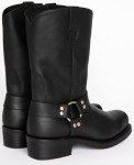 Men's Brown Mid-Calf Cowboy Biker Boots
