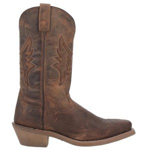 Laredo Men's Taupe Round Toe Cowboy Boots