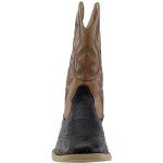 ROPER Men's Black Square Toe Cowboy Boots 7.5
