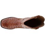 ROPER Men's Tan Square Toe Cowboy Boots, Size 10.5