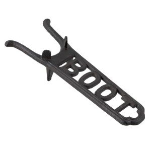 Rustic Heavy-Duty Cast Iron Boot Jack Remover