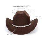 Vintage Western Bling Cowboy Hat for Men