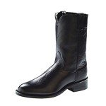 Men's Old West Leather Roper Cowboy Boots