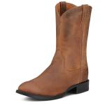 Ariat Men's Heritage Roper Cowboy Boots - Brown