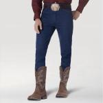Men's Embroidered Round Toe Cowboy Boots - A-Brown