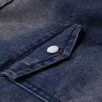 Men's Western Denim Shirt with Pockets