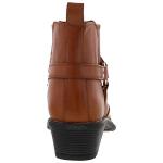 US Brass Tan Cuban Heel Cowboy Boots